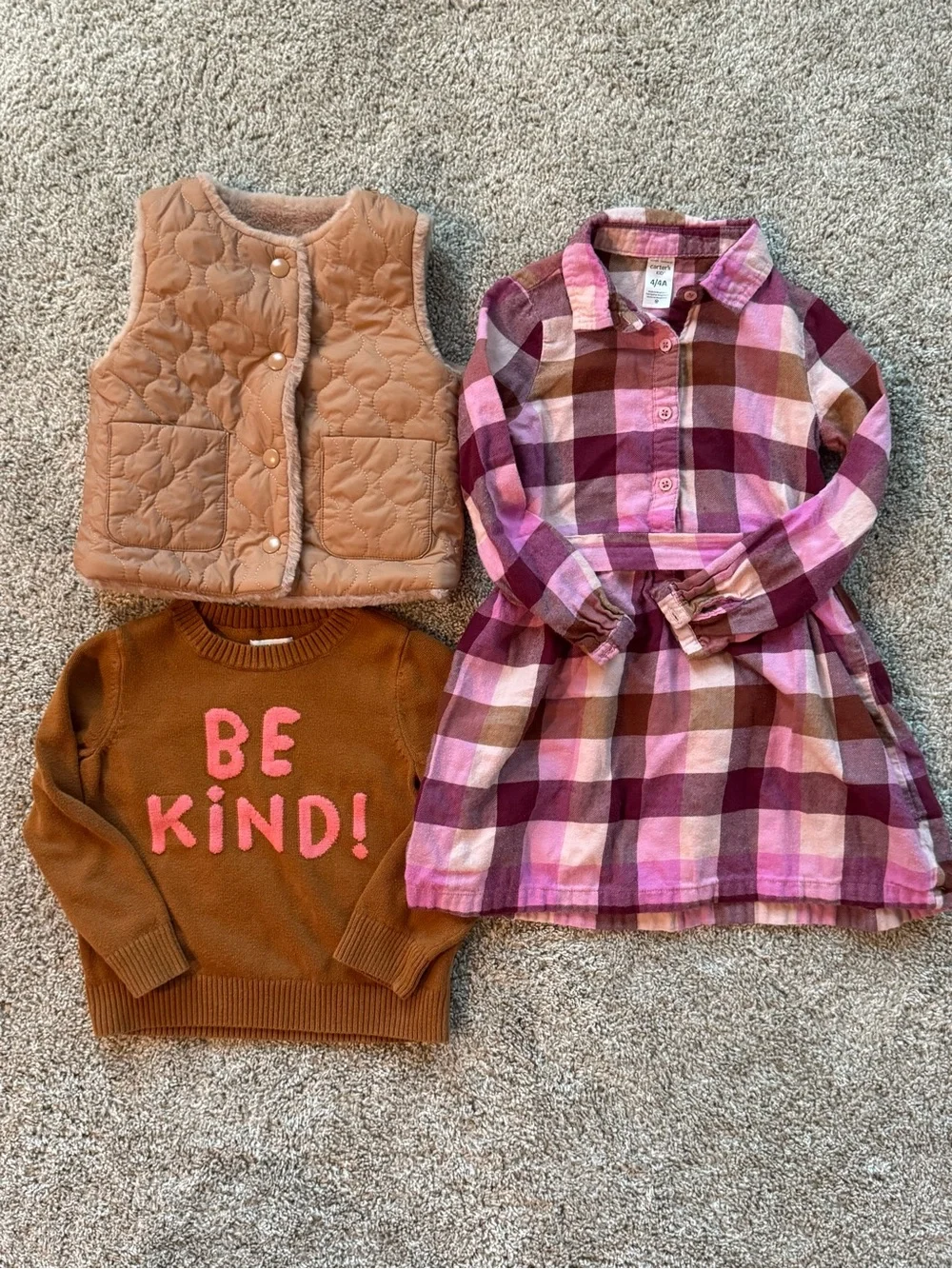 Carters girls’ fall